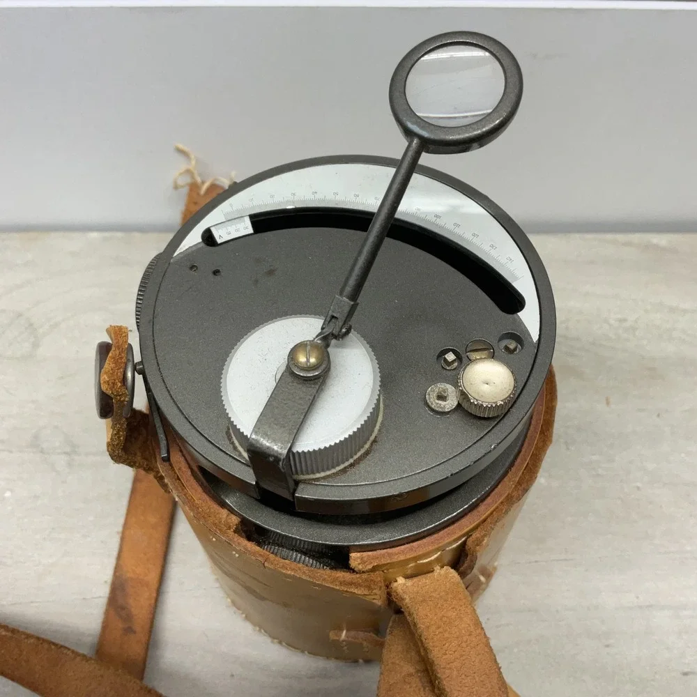 Francis Barker & Son EBS Small Craft Precision Sextant with Leather Case UK